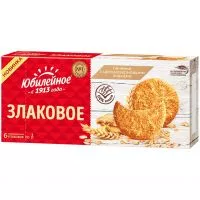 Фото акции Печенье Юбилейное с цельнозерновыми злаками, 171 гр