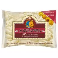 Фото акции Пельмени ЛОЖКАРЕВ из отборной говядины 450г