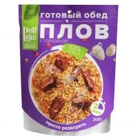 Фото акции Плов с говядиной DeliLabs 300г в реторт-пакете