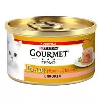 Фото акции PURINA Корм GOUR.GOLD неж.нач.с лос.85г