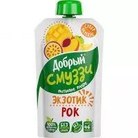 Фото акции Пюре Добрый, клубника-банан, 110 г