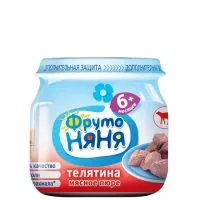 Фото акции Пюре Фрутоняня Телятина 80г