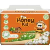 Фото акции Салфетки HONEY KID влажные детские 2х72шт
