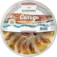 Фото акции Сельдь т/о ф-к в масле с лучком 0,4 кг Атлантика