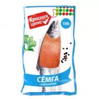 Фото акции Семга филе кусок с/с 150г Красная Цена