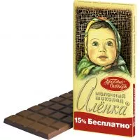 Фото акции Шоколад Аленка, молочный, Красный Октябрь, 200 г