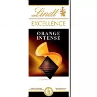 Фото акции Шоколад Lindt Темный с кусочками апельсина и миндаля 100г