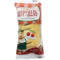 Фото акции Штрудель Хлебозавод № 28 с вишневой начинкой 80 г