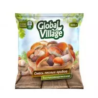 Фото акции Смесь лесных грибов «Global Village» быстрозамороженная, 300 гр