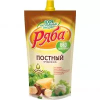 Фото акции Соус майонезный Ряба Постный Провансаль 50% 372г