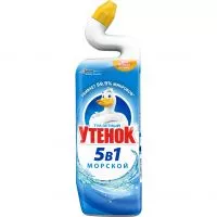 Фото акции Средство для чистки унитаза Туалетный Утенок 5в1 Морской 900мл