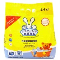 Фото акции Стиральный порошок Ушастый нянь, детский, 2,4 кг
