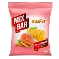 Фото акции Сухарики рж-пш. со вкусом сыра и семги 50г