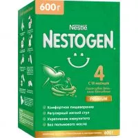Фото акции СУХ.БЫСТРОРАСТ.МОЛ. НАПИТОК «NESTOGEN®4. ДЕТСКОЕ МОЛОЧКО» С ПРЕБИОТИКАМИ И ЛАКТОБАКТЕРИЯМИ L.REUTERI Д/ДЕТ.С 18 МЕС., 600г