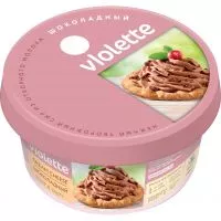 Фото акции Сыр творожный Violette Шоколадный 50% 140г