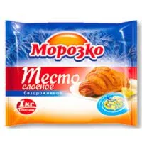Фото акции Тесто слоеное, бездрожжевое, Морозко, 1 кг