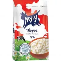 Фото акции Творог Му-у, 9%, 300 г