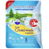 Фото акции ТЫС.ОЗЕР Сыр СЛИВОЧНЫЙ 50% 125г