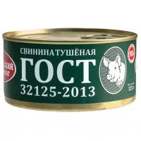 Фото акции ВЕЛИКОЛУК.МК Свинина туш.в/с ГОСТ 325г