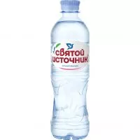 Фото акции Вода Святой источник, без газа, 0,5 л