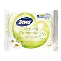 Фото акции ZEWA Бумага NATURAL CAMOMILE туал.влаж.