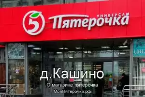 Пятерочка в д.Кашино