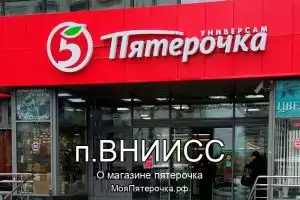 Пятерочка в п.ВНИИСС