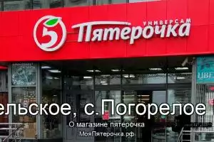 Пятерочка в с/п Погорельское, с.Погорелое Городище