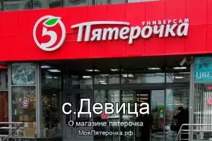 Пятерочка в с.Девица