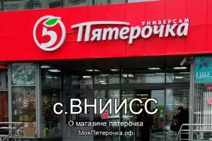 Пятерочка в с.ВНИИСС