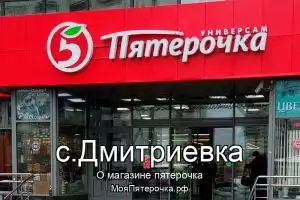 Пятерочка в с.Дмитриевка