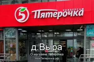 Пятерочка в д.Выра