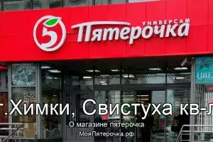 Пятерочка в г.Химки, Свистуха кв-л