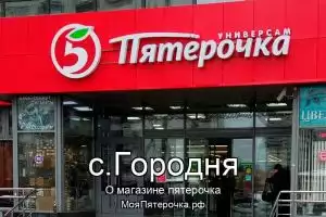 Пятерочка в с.Городня
